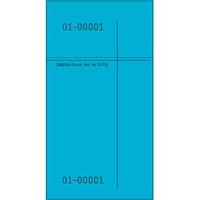 Kellnerblock 14,0 x 7,5 cm blau OMEGA 317 S/4