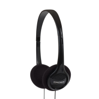 Koss KPH7 auricular y casco Auriculares Alámbrico Diadema Música Negro