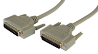 Cables Direct D25 serial cable Beige 10 m