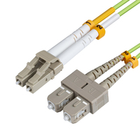 Microconnect FIB561025 InfiniBand/fibre optic cable 25 m LC SC Green