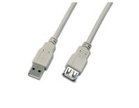 Wirewin USB A-A MF 0.30 GR USB Kabel 0,3 m USB 2.0 Grau