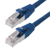 Helos CAT6 S/FTP (PIMF), 10m Netzwerkkabel Blau SF/UTP (S-FTP)