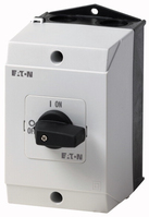 Eaton T0-2-1/I1 interruptor eléctrico Interruptor de palanca acodillada 3P Negro, Gris