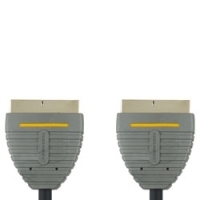 Bandridge BVL7102 cable EUROCONECTOR 2 m SCART (21-pin) Negro