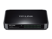 TP-Link TL-SF1024M Unmanaged Fast Ethernet (10/100) Schwarz