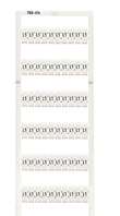 Wago 793-574 accessoire voor klemmenblokken Aansluitingsblok markers 100 stuk(s)