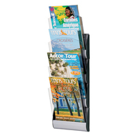 PaperFlow K540645 Zeitschriftenständer Polystyrene Aluminium
