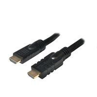 LogiLink CHA0010 HDMI-Kabel 10 m HDMI Typ A (Standard) Schwarz