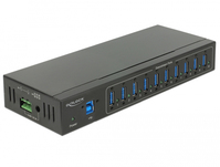 DeLOCK 63919 interface hub USB 3.2 Gen 1 (3.1 Gen 1) Micro-B 5000 Mbit/s Zwart