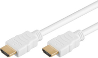 Goobay 2m HDMI HDMI-Kabel HDMI Typ A (Standard) Weiß