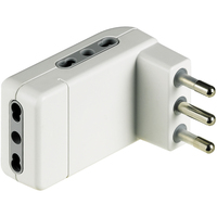 bticino S3606DE adapter wtyczek zasilających Typ L (IT) Biały
