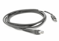 Zebra CBA-U21-S07ZBR kabel równoległy Czarny 2,1 m USB EAS