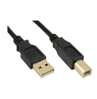 Microconnect USBAB5G kabel USB 5 m USB 2.0 USB A USB B Czarny