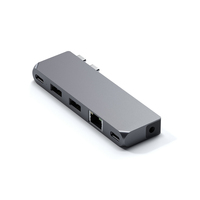 Satechi Pro Hub Mini Docking USB 3.2 Gen 1 (3.1 Gen 1) Type-C Grijs