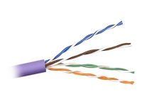 Belkin CAT6 Stranded Bulk Cable 1000 ft networking cable Purple 304.8 m