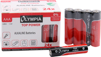 Olympia 40180 Haushaltsbatterie AAA Alkali