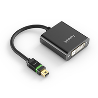 PureLink ULS210 Videokabel-Adapter 0,1 m Mini DisplayPort DVI-I Schwarz