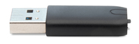 Crucial CTUSBCFUSBAMAD changeur de genre de câble USB Type-A USB Type-C Noir