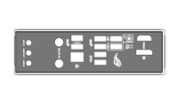 ASUS 13020-05470000 computer case part Universal I/O shield