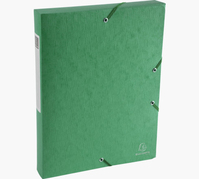 Exacompta 50813E caja archivador Verde Caja de cartón