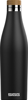 SIGG Meridian Black Uso quotidiano 500 ml Bamboo, Stainless steel Nero