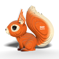 Eugy Squirrel 3D-Puzzle Tiere