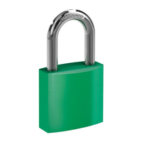 BASI 6190-4000-GRÜN padlock Conventional padlock 1 pc(s)
