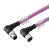 Weidmüller SAIL-M12WM12W-CD-4.5A Netzwerkkabel Violett 4,5 m