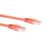 ACT CAT6A UTP 3m cable de red Naranja U/UTP (UTP)