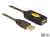DeLOCK 30m, USB2.0 - USB2.0 USB Kabel USB A Schwarz