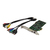 StarTech.com Tarjeta PCI Express Capturadora de Vídeo HDMI, VGA, DVI o Vídeo por Componentes 1080p 60Hz - Capturadora Interna de Vídeo