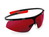 Leica GLB30 Schutzbrille Schwarz, Rot