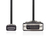 Nedis CCGP34800BK50 câble vidéo et adaptateur 5 m HDMI Type A (Standard) DVI-D Noir