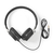 Nedis FSHP100AT hoofdtelefoon/headset Hoofdtelefoons Bedraad Hoofdband Muziek Antraciet, Zwart