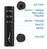 Media-Tech MT3588 Bluetooth audio vevő 10 M Fekete