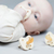 HEVEA 4126 Baby-Schnuller Klassischer Babyschnuller Rund Gummi Weiß