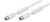 HL HL0507420 câble coaxial 3,5 m Blanc
