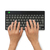R-Go Tools Ergonomisch toetsenbord R-Go Compact Break, compact toetsenbord met pauzesoftware, QWERTY (IT), Bluetooth, zwart
