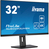 iiyama ProLite XUB3293UHSN-B5 számítógép monitor 80 cm (31.5") 3840 x 2160 pixelek 4K Ultra HD LCD Fekete