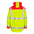 Safety Pilot Shell-Jacke - S - Gelb/Rot - Gelb/Rot | S: Detailansicht 3