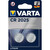 2 Piles bouton CR2025 Varta Lithium 3V (6025101402)