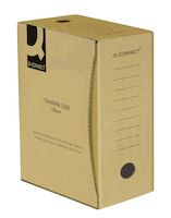 Pudło archiwizacyjne Q-CONNECT, karton, A4/150mm, szare