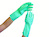 Rękawice gumowe ANNA ZARADNA, rozmiar L, pastelowa zieleń