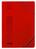 ELBA Eckspanner "chic" A4, für ca. 150 DIN A4-Blätter, mit Eckspannergummi, aus 320 g/m² Karton (RC), rot