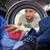 Relaxdays Waschball, 4er Set, Waschkugel für Waschmaschine, ökologisch, hautfreundlich, Waschen ohne Waschmittel, pink