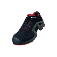 85163 Uvex 1 Low Shoe PU Sole W12 (Wide Fit) S3 SRC ESD - Size TEN