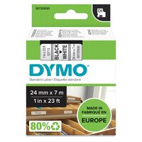 Dymo D1 Label Tape 24mmx7m Black on White