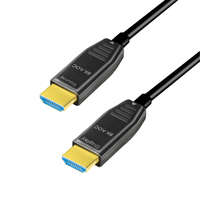 HDMI-Kabel, A/M zu A/M, 8K/60 Hz, AOC, schwarz, 15 m, LogiLink® [CHF0112]