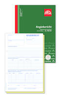 Regiebericht DIN A4 hoch 2x50 Blatt selbstdurchschreibend