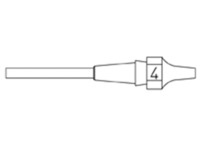 Saugdüse, Ø 2.5 mm, (L) 10.5 mm, XDS 4